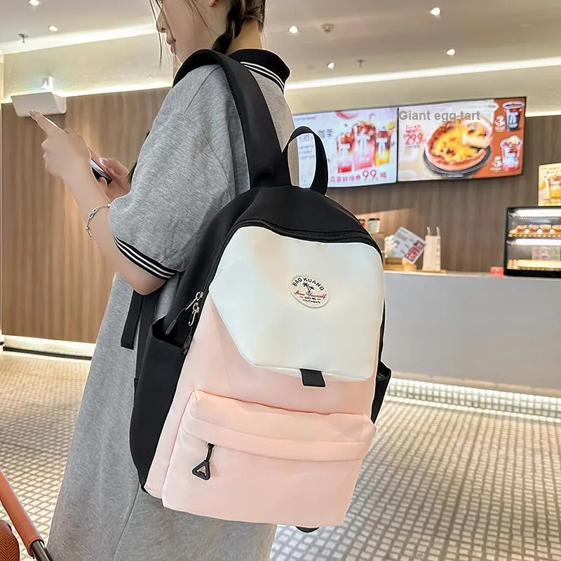 GEERDUN Nylon Backpack Unisex Multicolor-5
