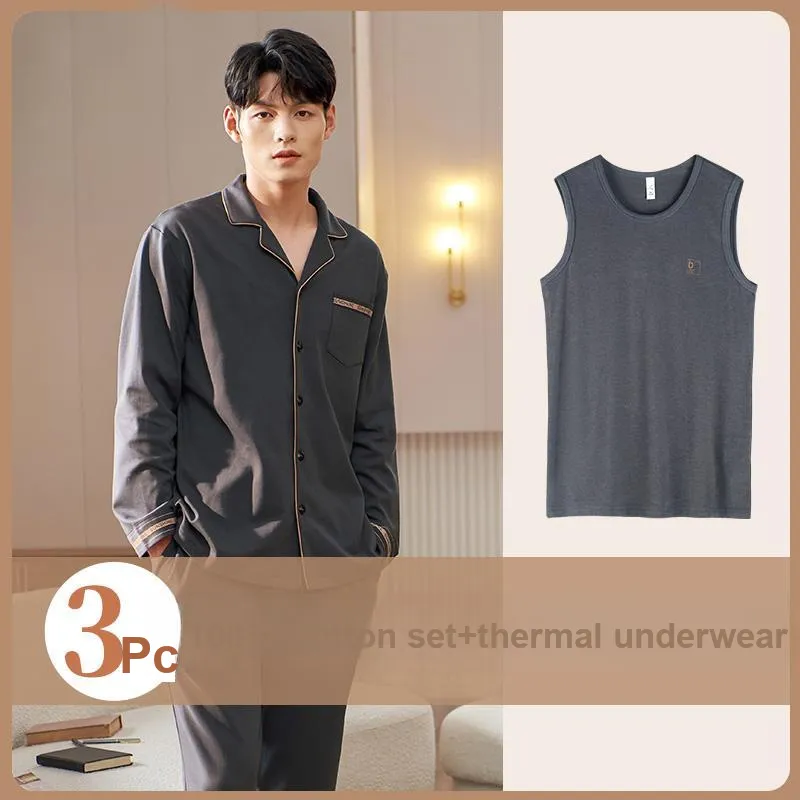 Xuan Liang Men Pajama Sets-1
