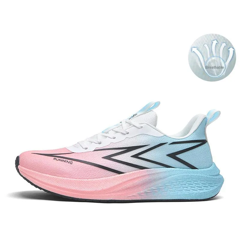 TCELLARS Cushioning Wear Resistant Breathable Height Increasing Rebound Low Top Running Shoes Unisex-78