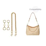 Camellia Extension-9cm[Two Pieces]+Gold-Tone 45cm Decorative Chain