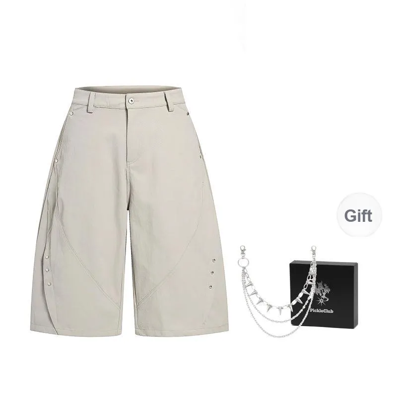 Lbpc X Beam mix with kimchi Denim Shorts Unisex-3
