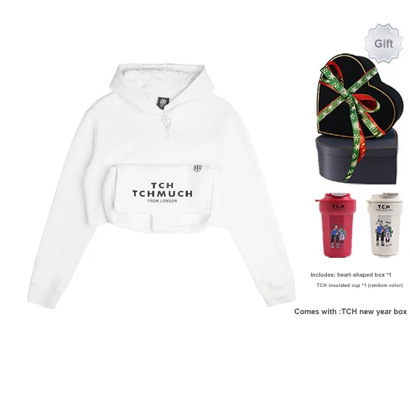 TCH SS24 High Rise Cropped Cut Hoodie Women's-4