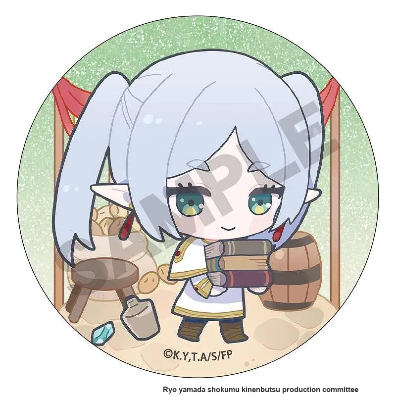 CRUX Fern, Sutark, Frieren, Himmel Frieren  Beyond Journey's End Chibi Courtyard, Shining Badges-3