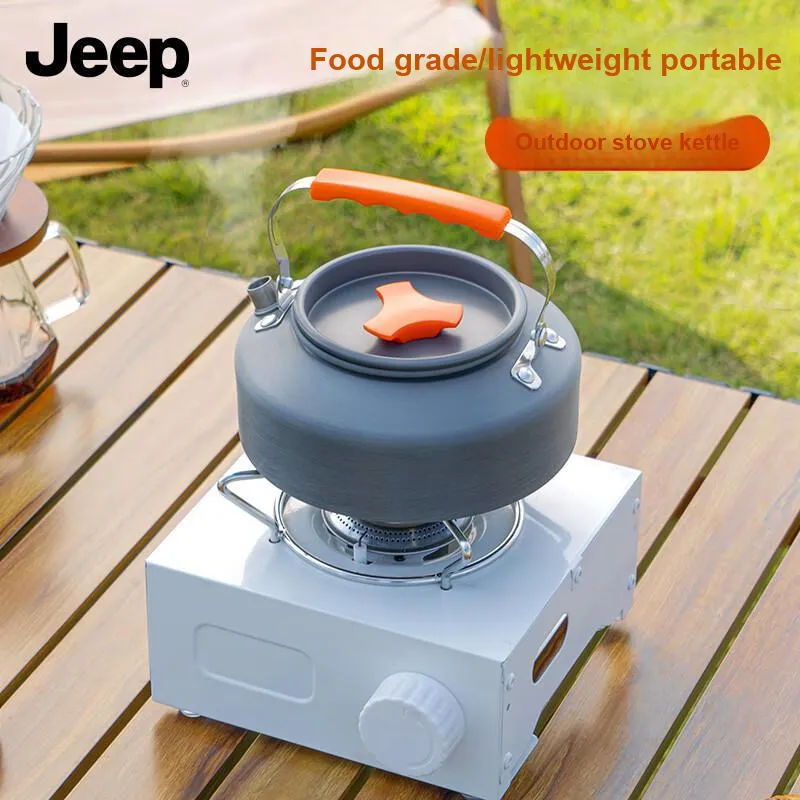 Jeep Outdoor Water Equipment 1.6L Camping Aluminum Alloy 175*80mm-2