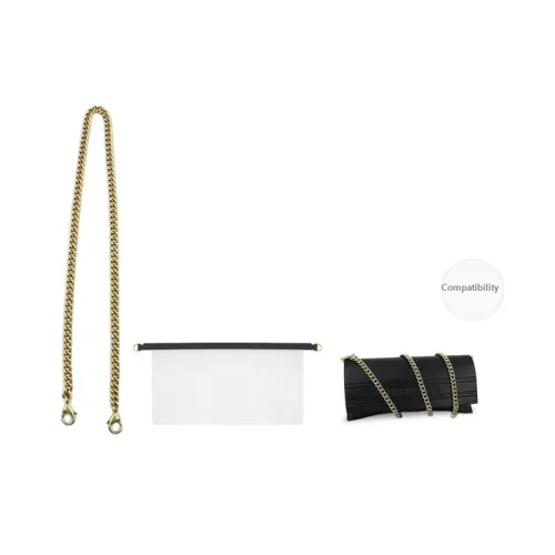 Pure Copper Bag Strap Bag Insert Merch Women's Gold Tone/Antique Gold/Silver