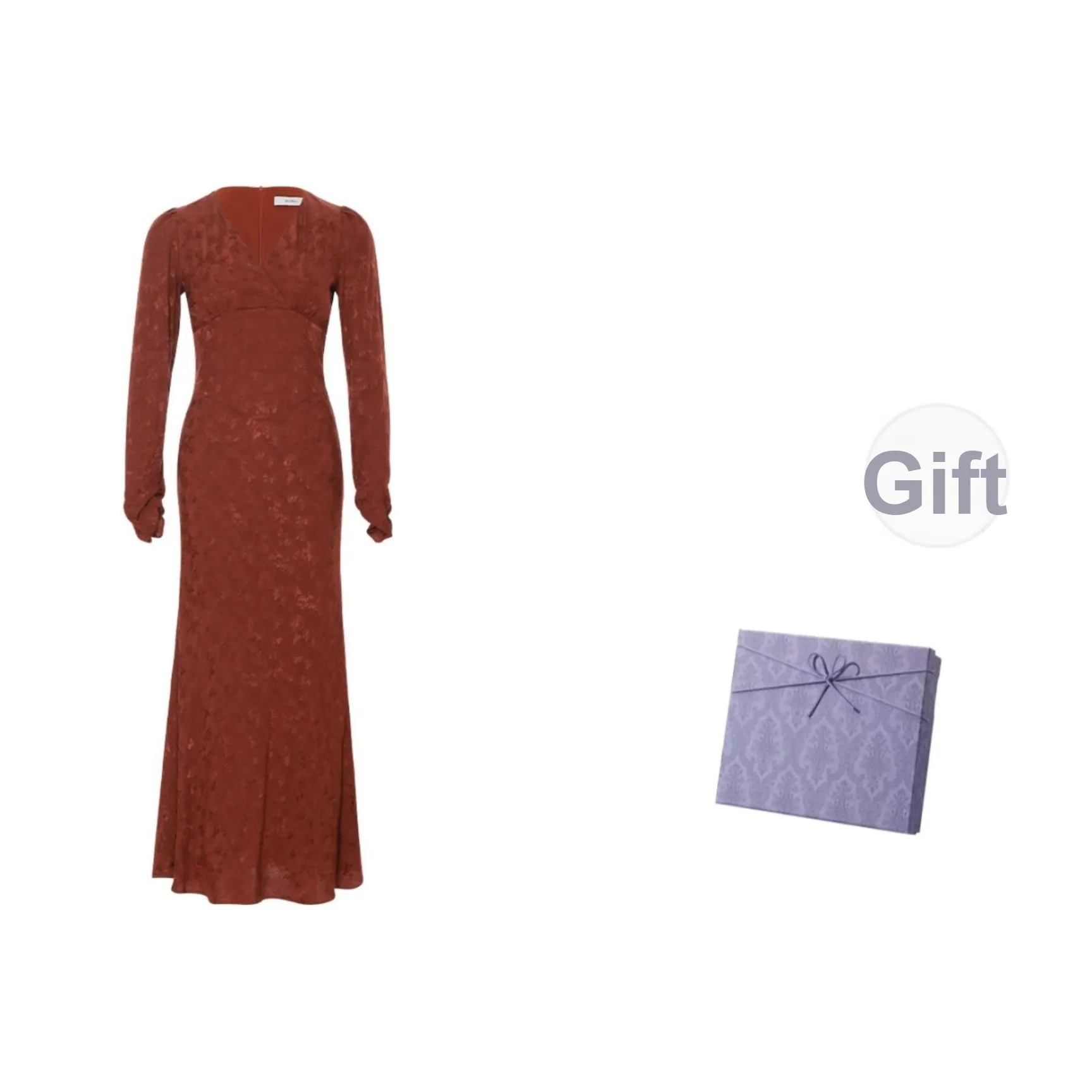 DITB Длинное платье с длинными рукавами женское