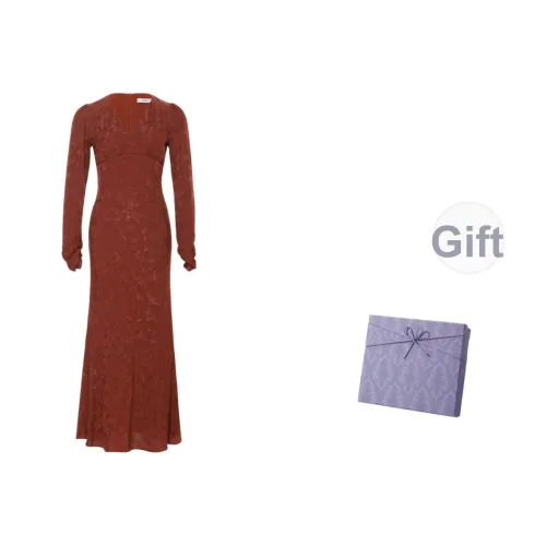 DITB Длинное платье с длинными рукавами женское