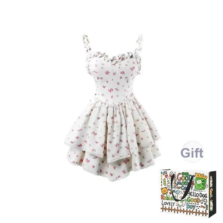 PZHK Slip Dresses Women's Floral Dress