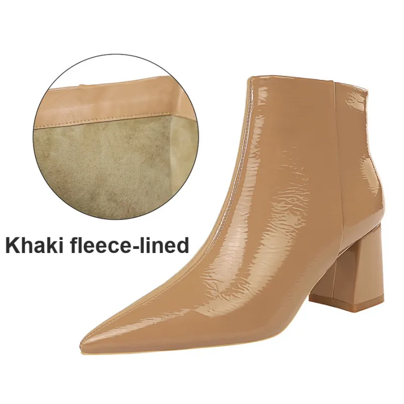 QITUMAUL Ankle Boots 6.5cm Women's-6