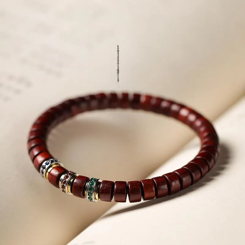 XIBAOCHUNHUA Bloodwood Bracelets Unisex-6
