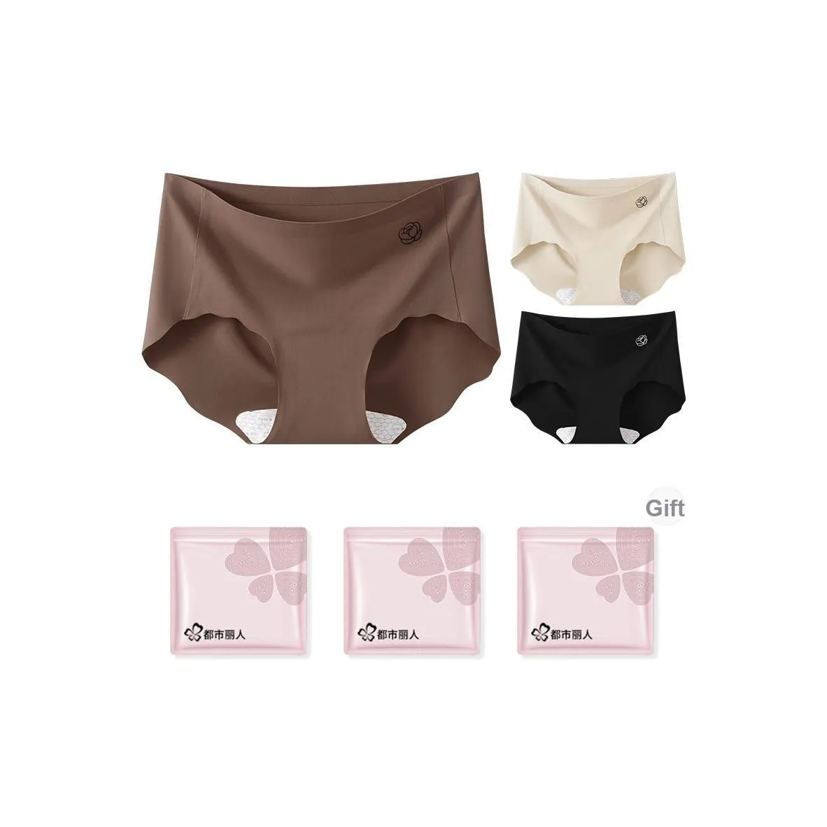 Городская красота Нижнее белье Женское упаковка из 3 штук