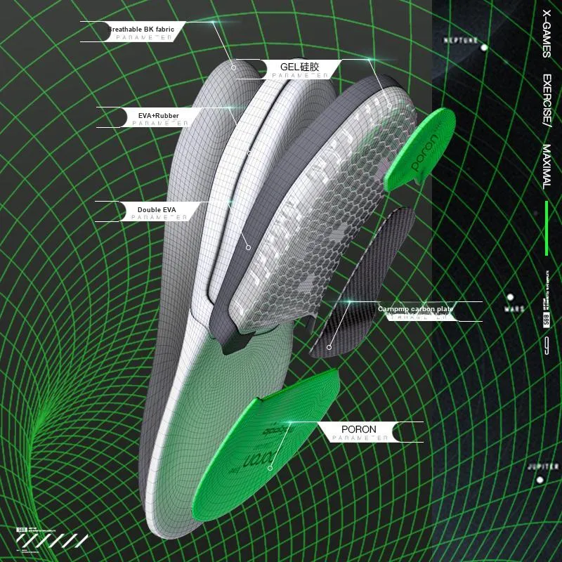 maigaole Insoles Unisex-2