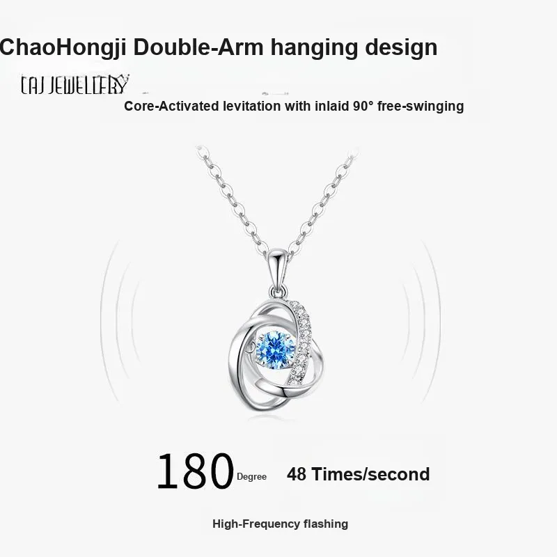 CHAOHONGJI 925 Sterling Silver Necklaces Women's-1