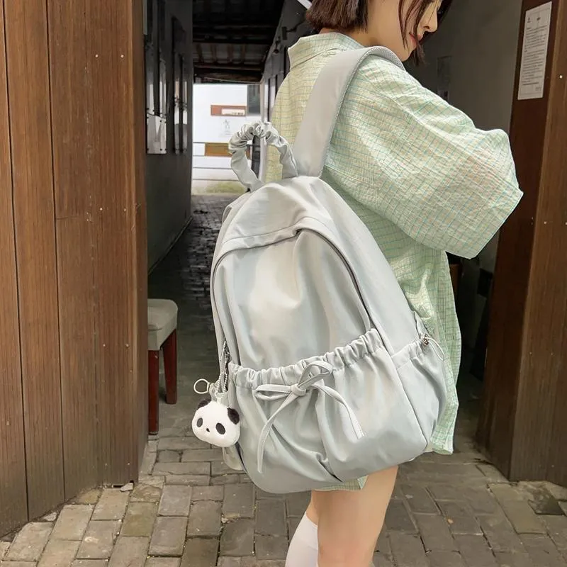 BRINCH Nylon Backpack Women's Multicolor-9