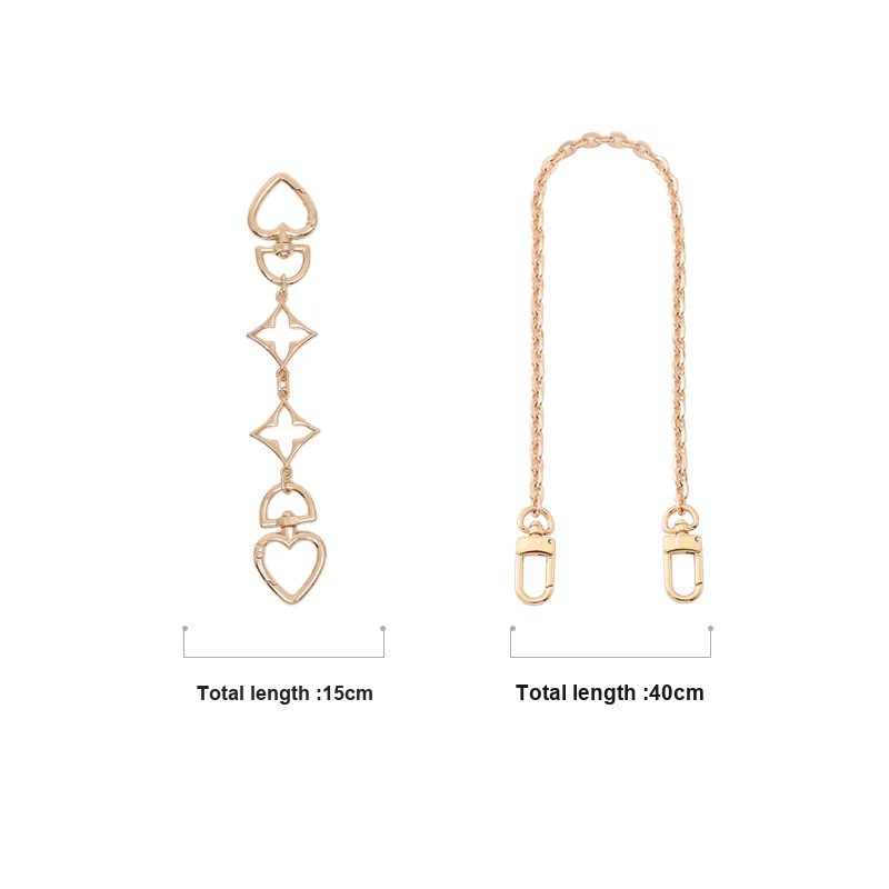 Gloya Metal Bag Accessory Women's Gold Tone-13