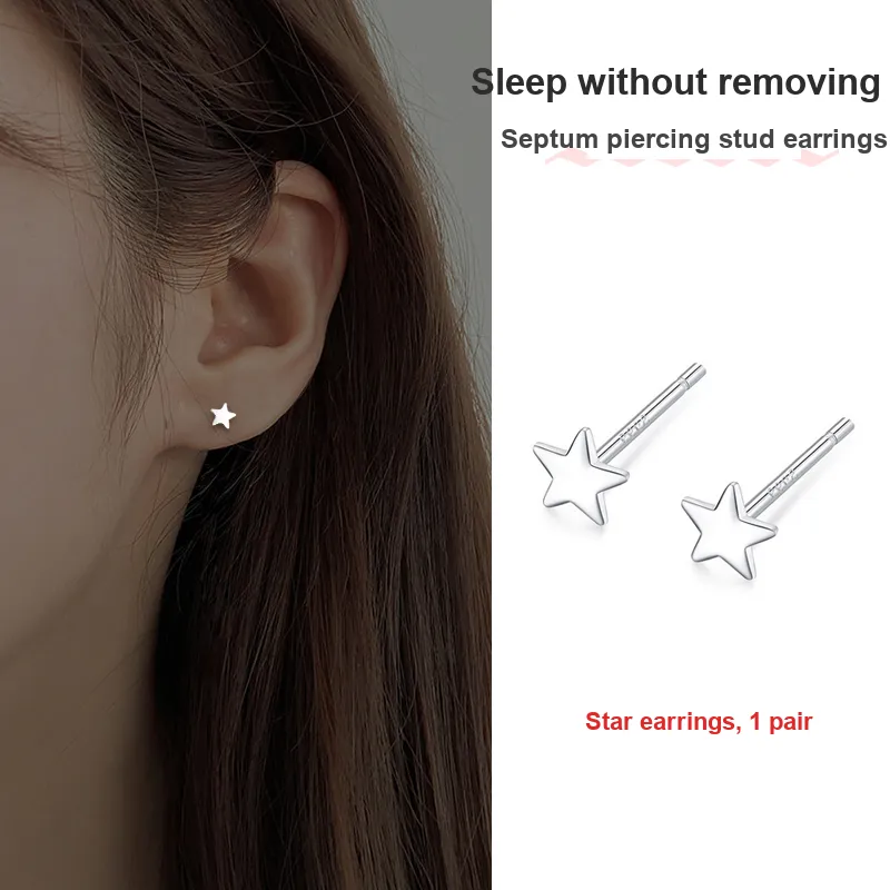 ETAHLOVE Sterling Silver Stud Earrings Women's Surprise For Bestie Girlfriend's Birthday-1