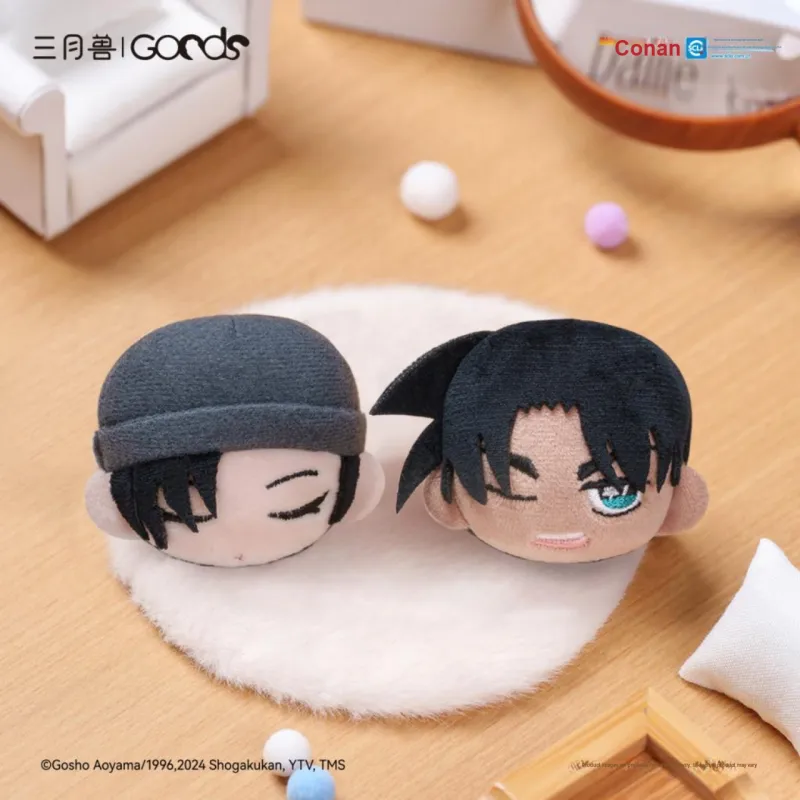 March·Monster Conan Edogawa Fabric Collection, Plush Brooch Badges-11