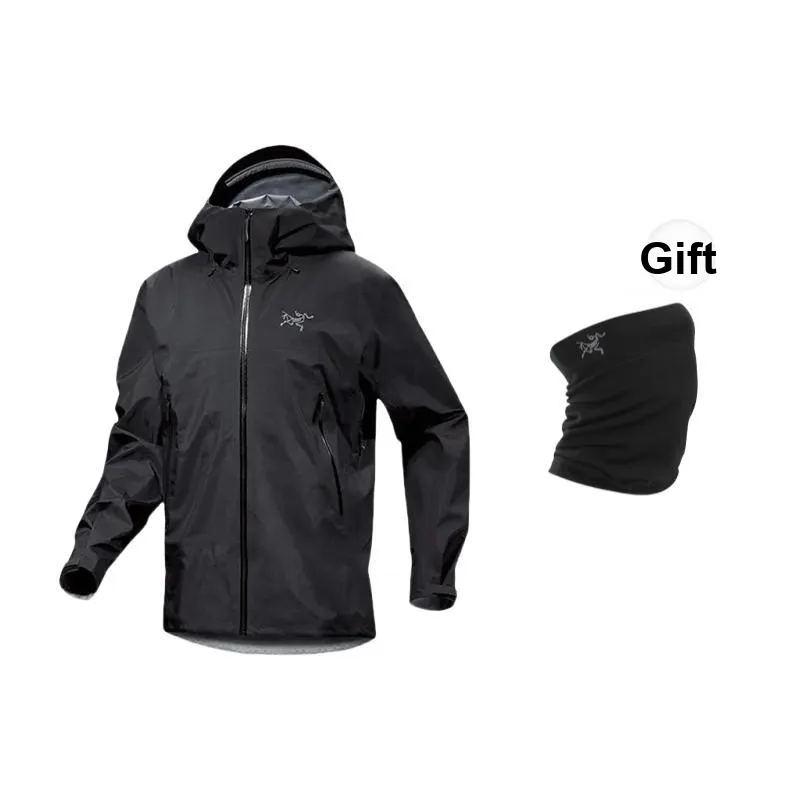 Arcteryx BETA Windbreaker Jackets Men's Black