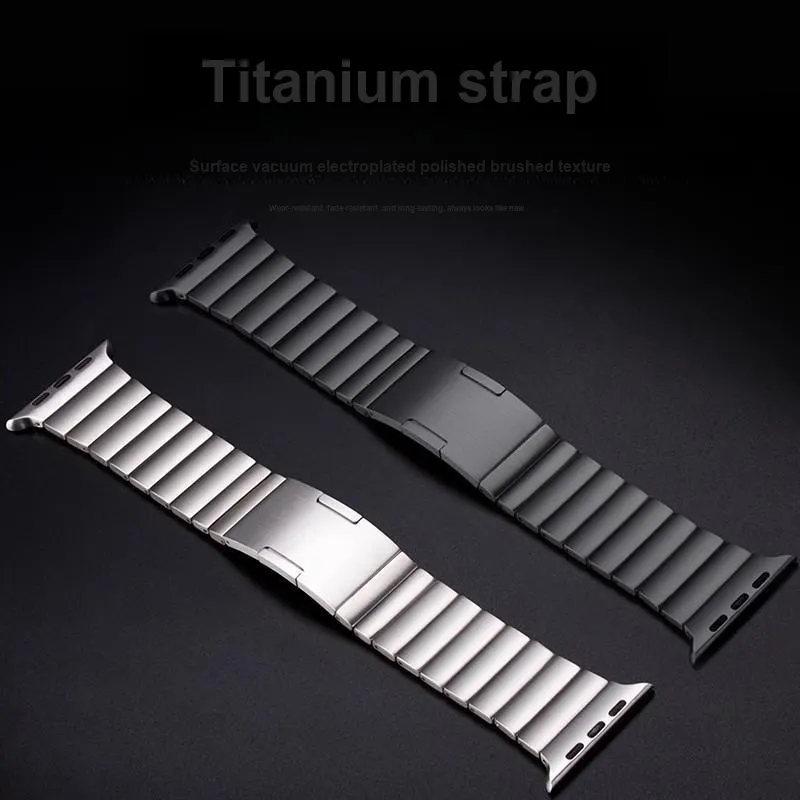 PULAISI Apple Compatibility Watch Band Titanium Material-5