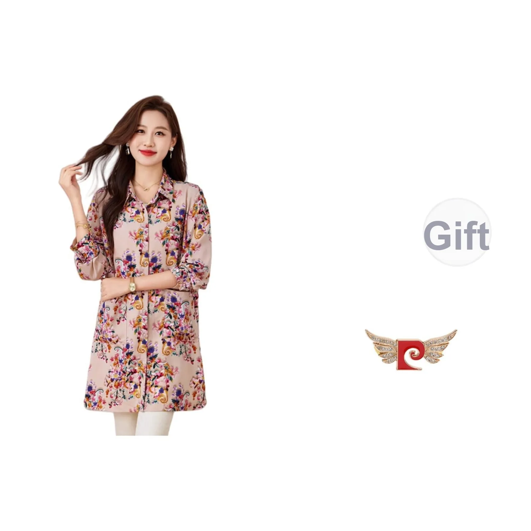 PIERRE CARDIN Розовые Женские Рубашки