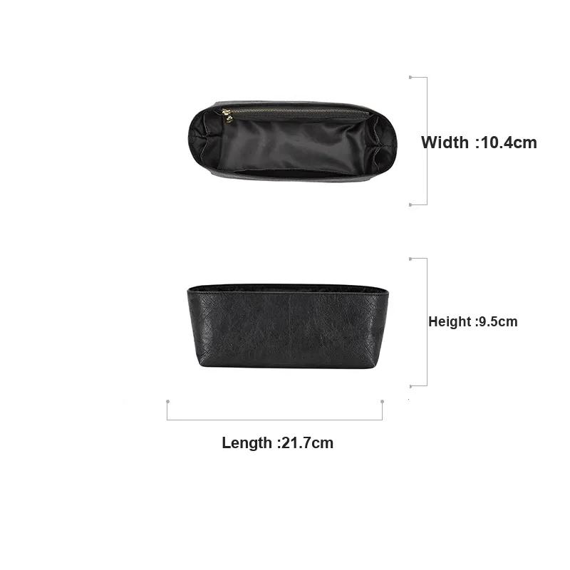 Luxury Care Artisan Workshop DuPont Paper Bag Accessory Women's Black-2