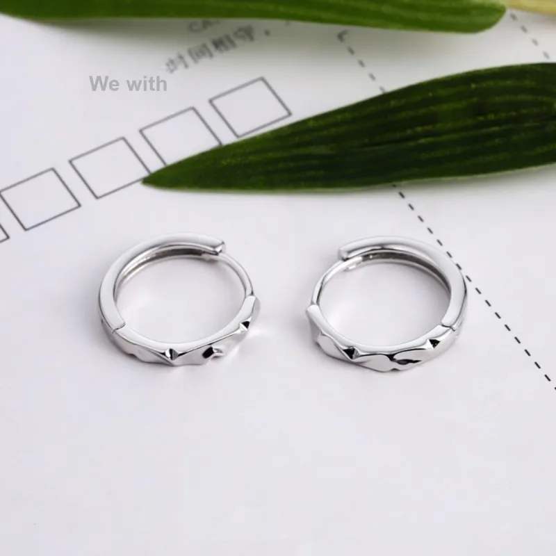 MAGICPOLE 999 Fine Silver Earrings Unisex Silver-6