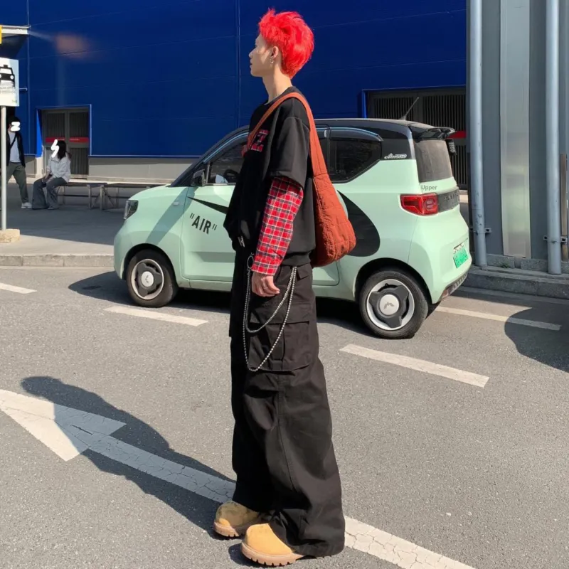 Ghost Mask Casual Pants Unisex-3