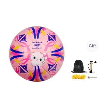 ProSelect Size 4 Soccer PU Machine Stitched Soccer Ball Unisex Pink
