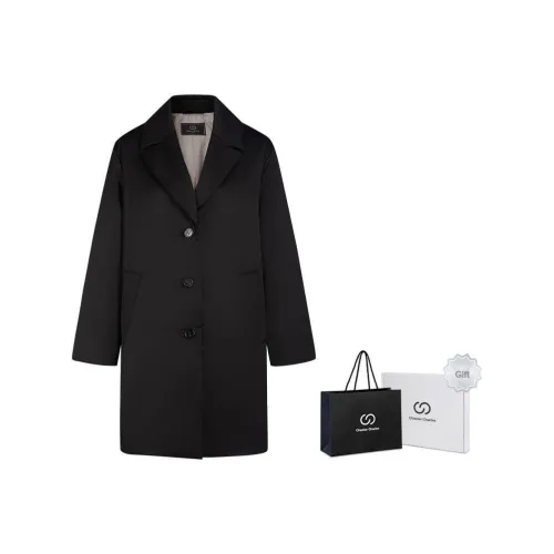 Chester Charles Хлопковый пуховик женский черный