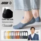 Men's No-Show Socks 5 Pack Shopping Bag (5 Pack, Mixed 2)