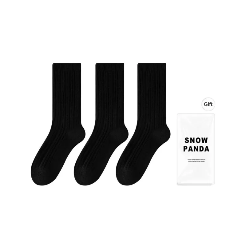 XXLLG Mid-Calf Socks Women's 3 Pack-12