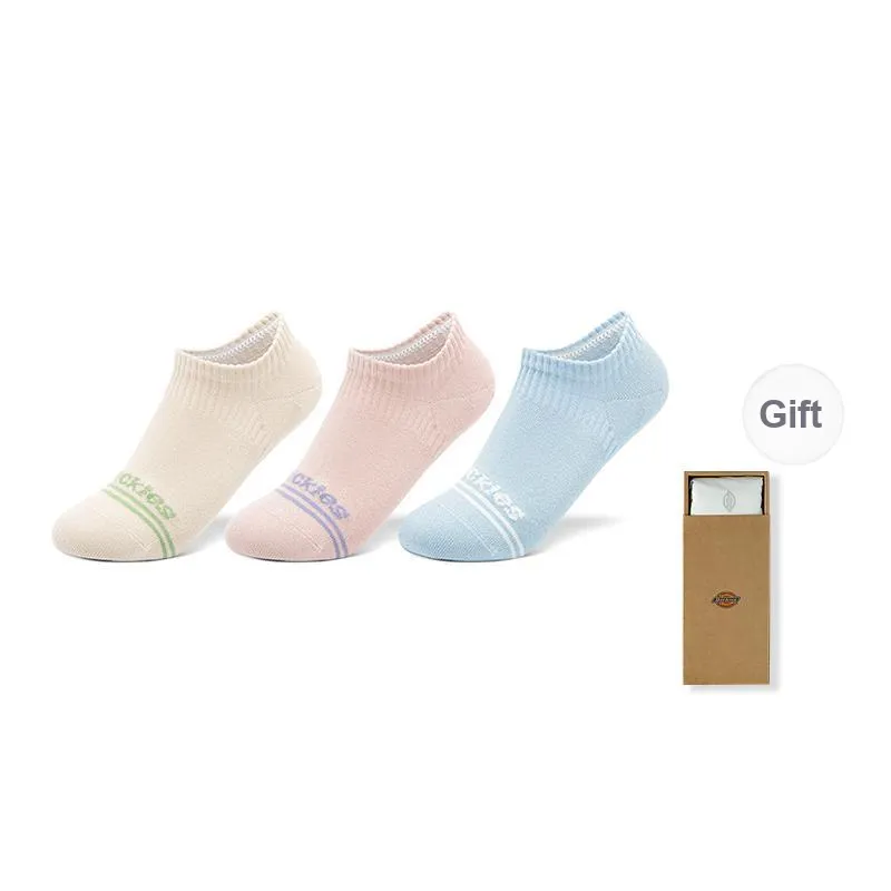 Dickies Comfortable 95% Cotton Slip Resistant Invisible Breathable No Show Socks Unisex Gift Box Combination-38