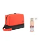 Double-Layer Orange+Sports Fruit Cup Pink
