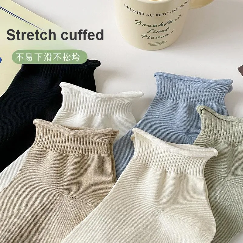 XIA.WA.ZHI.XIU Ankle Socks Women's Box 5 Pack-9