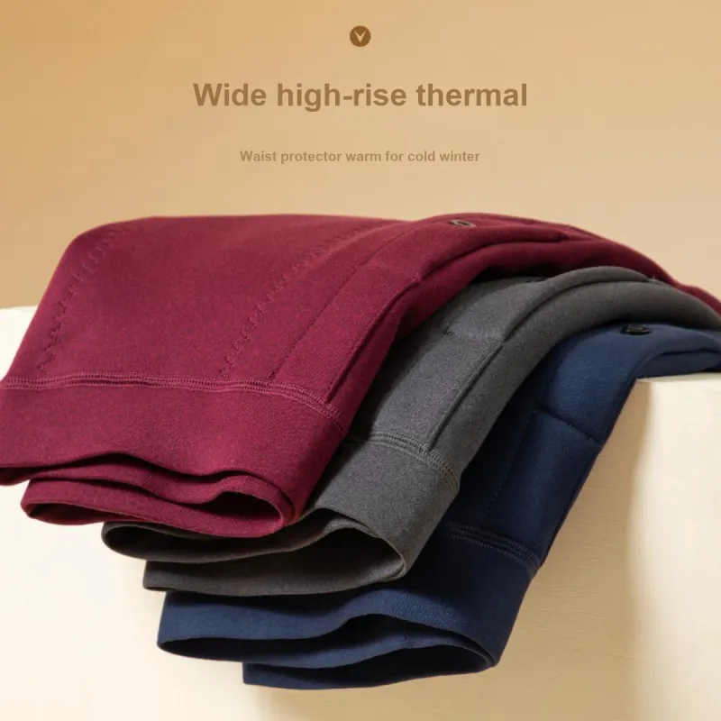 H YXIANG Men Thermal Pants-13