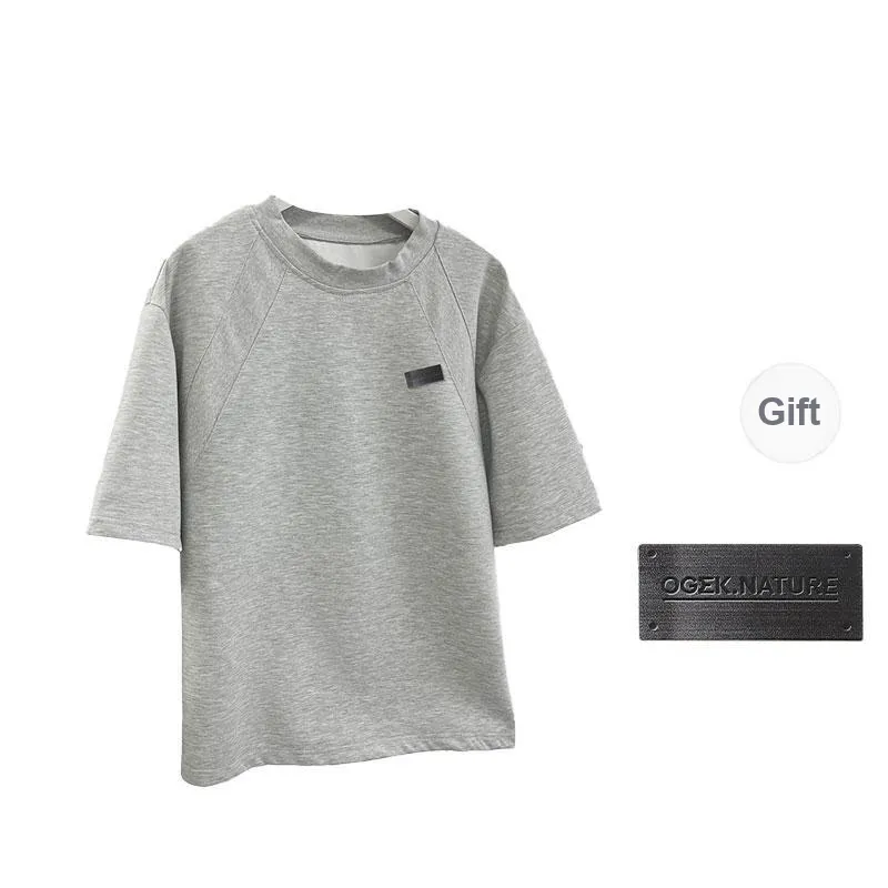 OGEK T Shirt Unisex White Comes With Random Short Sleeved Shirt+Brooch-8