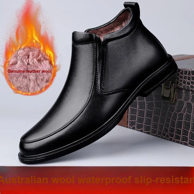 Abango Ankle Boots Men Black-2