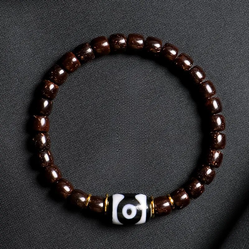 MUSHENGYUAN Coconut Shell Beads Bracelets Men's-1