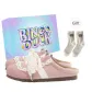 Pink+Exclusive Shoe Box+Gift Socks