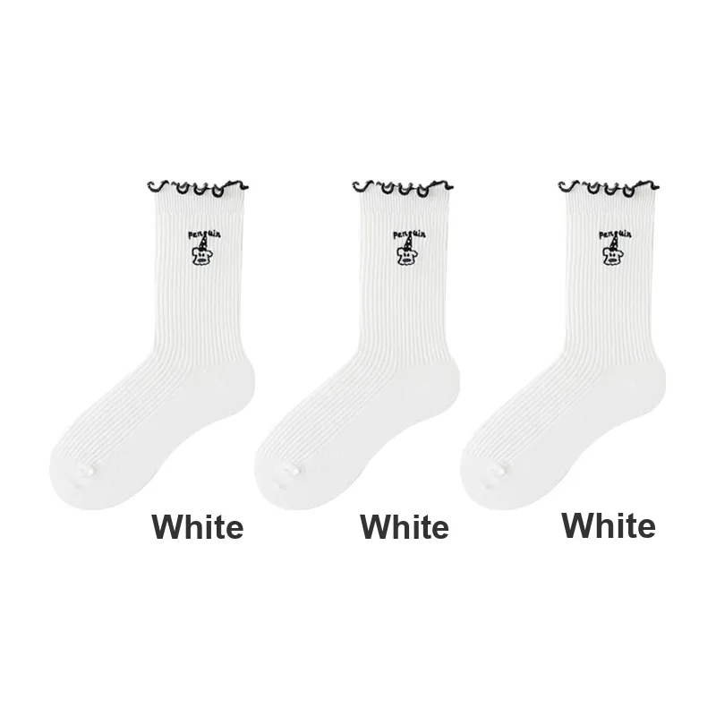 H YXIANG Mid Calf Socks Women's Combo Set-9