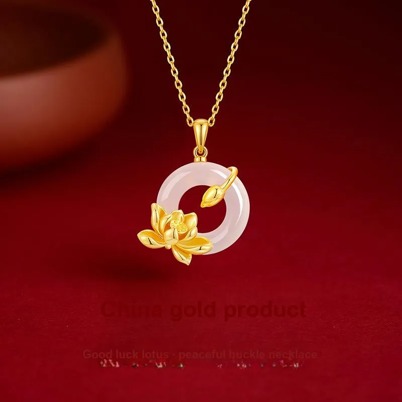 Central Fashion Chalcedony Necklaces Women's-1