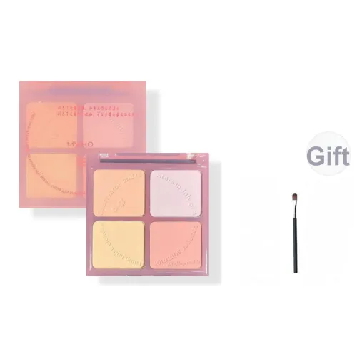 MYHO 4 цвета Румяно-розовый Fine Текстура Легко наносится Легко смешивается с цветом лица