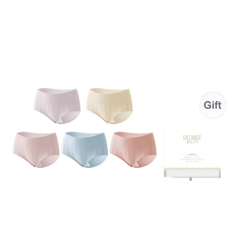 XIA.WA.ZHI.XIU Underpants Women's Shopping Bag 5 Pack-28