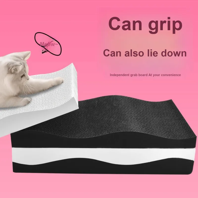 Kimpets [2 Pieces]Wave Cat Scratching Board-5