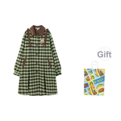 B.Duck Куртка Женская Кофейная Клетка