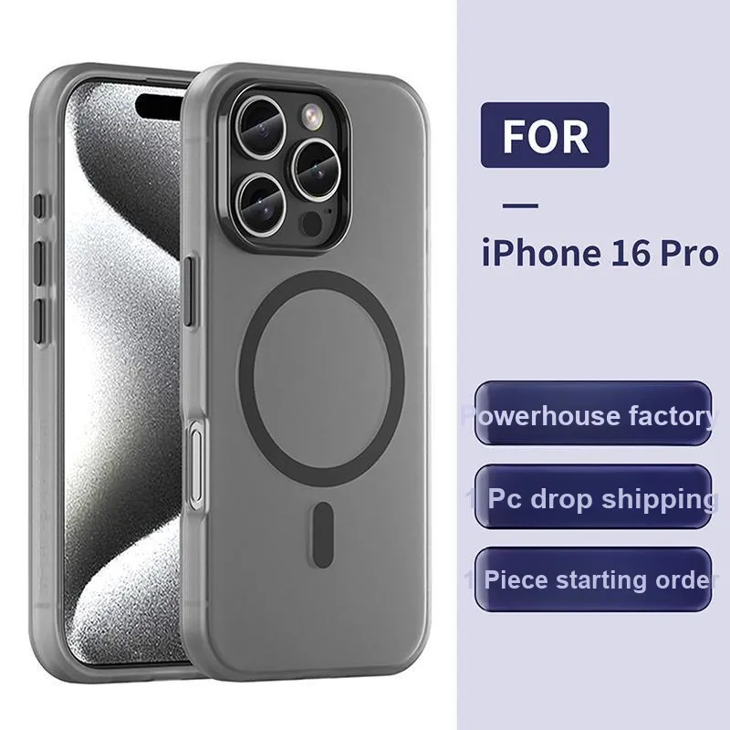 Record Star PC Material Ultra Rough Magnetic Phone Cases Compatibility IPhone16ProMa Girlish Business Formal Style-4