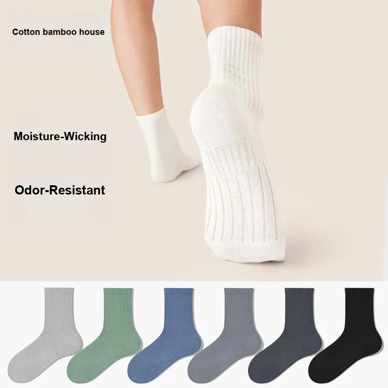 B&C.Room Mid Calf Socks Men 5 Pack-3