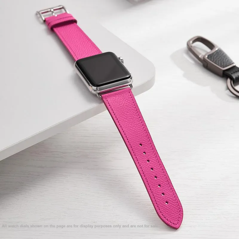 IStrap Apple Compatibility Watch Band Genuine Leather Material-9