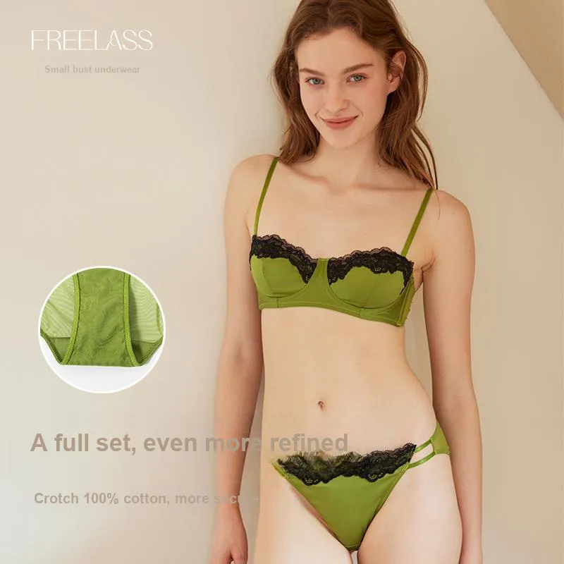 FREELASS Underwear Set Women's Moss Green-5