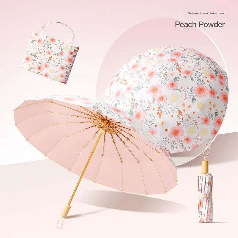 Imono Tall Wind Resistant Sunny And Rainy Dual Use Umbrella-8